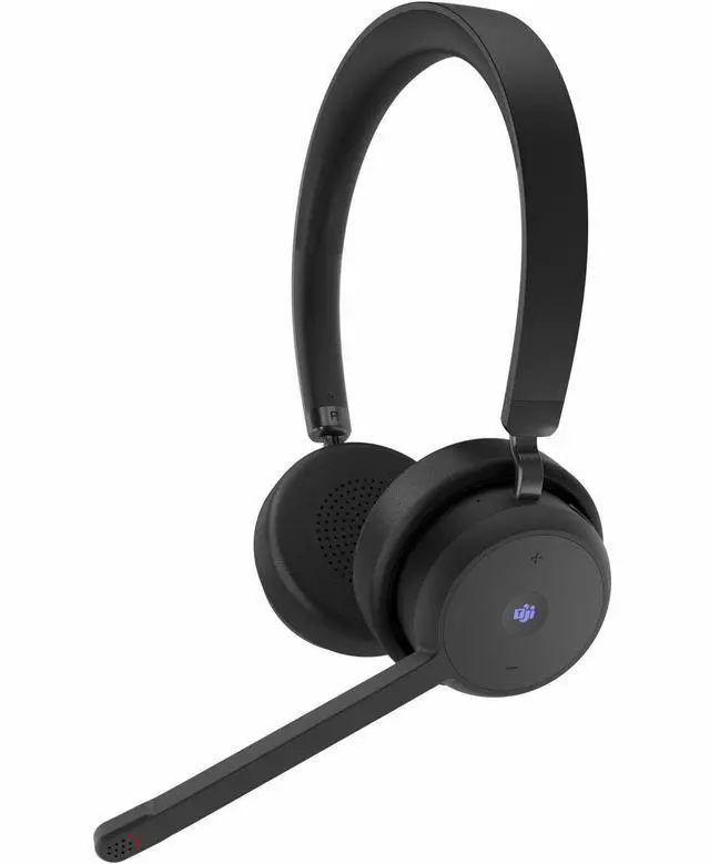 Alt view image 11 of 20 - Lenovo Wireless VoIP Headset (Teams)