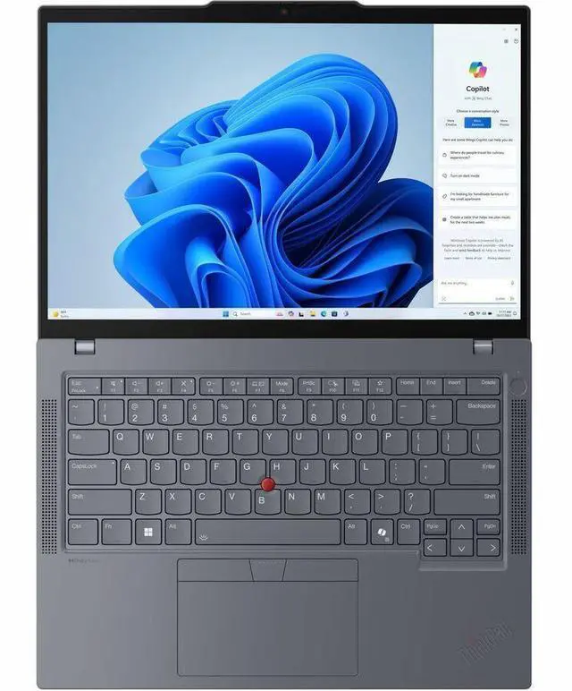 Alt view image 14 of 20 - Lenovo ThinkPad T14 Gen 5 14.0" AMD Ryzen 5 8540U AMD Radeon 740M 16GB Memory 256GB SSD Windows 11 Pro 21MC000NUS