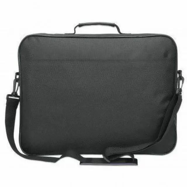 Alt view image 3 of 19 - Manhattan Cambridge Carrying Case (Briefcase) for 17.3" Apple Notebook - Black - Weather Resistant, Spill Resistant, Wear Resistant, Bump Resistant, Scratch Resistant, Anti-slip Shoulder Strap -