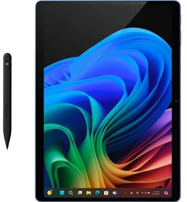 Alt view image 7 of 7 - Microsoft Surface Pro Copilot+ PC Touchscreen 13" LCD Snapdragon X Plus 16GB RAM 512GB SSD (11th Edition) Sapphire + Microsoft Surface Pro Keyboard for Pro (11th Edition), Pro 9, and Pro 8 with P