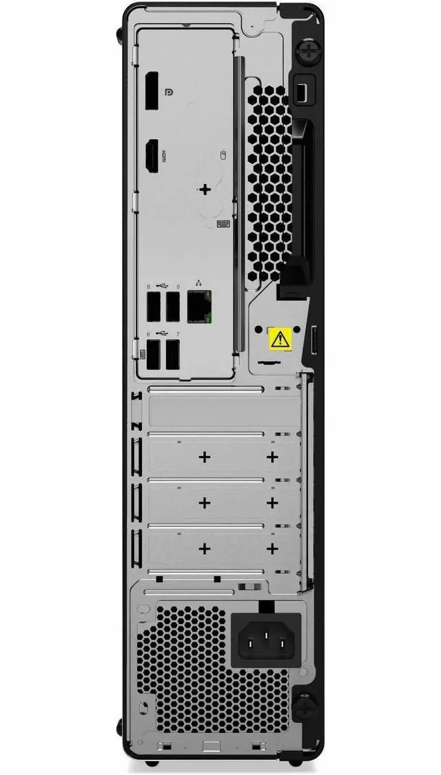 Alt view image 5 of 8 - Lenovo ThinkCentre M70s Gen 5 12U3000VUS Desktop Computer - Intel Core i7 14th Gen i7-14700 - vPro Technology - 16 GB - 512 GB SSD - Small Form Factor - Black - Intel Q670 Chip - Windows 11 Pro - Inte