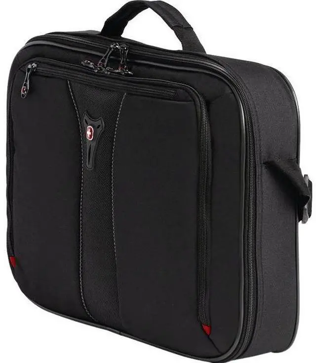 Main image of Swissgear Jasper Slimcase Black - Fits 15In Laptop W/Tablet Pocket