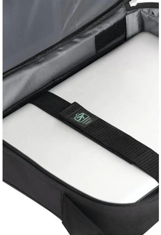 Alt view image 3 of 7 - Swissgear Jasper Slimcase Black - Fits 15In Laptop W/Tablet Pocket