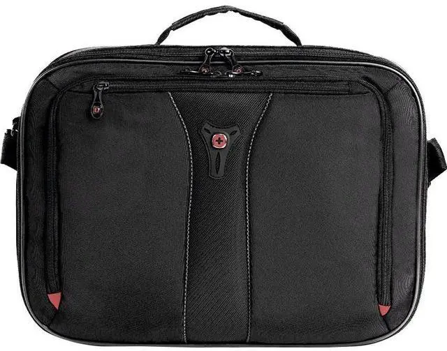 Alt view image 4 of 7 - Swissgear Jasper Slimcase Black - Fits 15In Laptop W/Tablet Pocket
