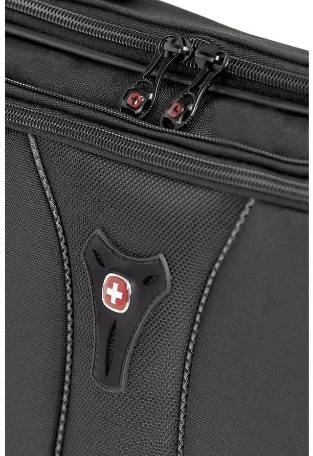 Alt view image 7 of 7 - Swissgear Jasper Slimcase Black - Fits 15In Laptop W/Tablet Pocket