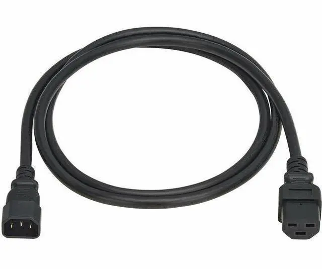 Main image of Eaton Tripp Lite Series Power Cord, C14 to C21 - Heavy-Duty, 15A, 250V, 14 AWG, 5 ft. (1.5 m), Black