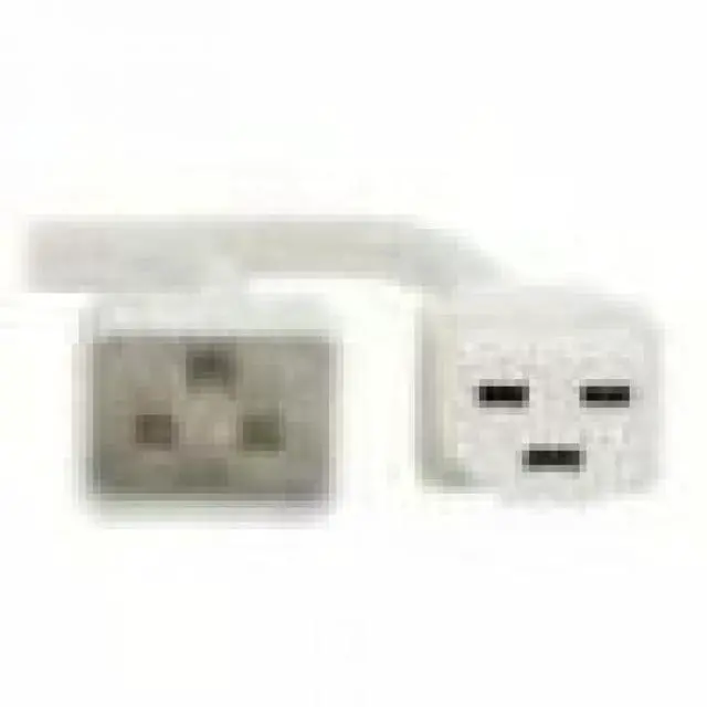 Alt view image 2 of 5 - Eaton Tripp Lite Series Power Cord, C20 to C21 - Heavy-Duty, 20A, 250V, 12 AWG, 2.5 ft. (0.76 m), White