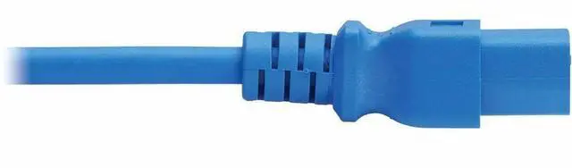 Alt view image 7 of 7 - Eaton Tripp Lite Series Power Cord, C14 to C21 - Heavy-Duty, 15A, 250V, 14 AWG, 4 ft. (1.2 m), Blue
