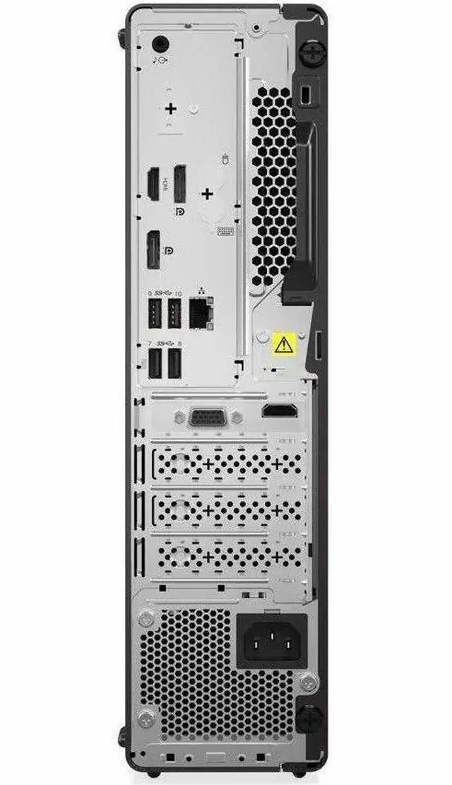 Alt view image 6 of 7 - Lenovo ThinkCentre M90s Gen 5 12V40006US Desktop Computer - Intel Core i7 14th Gen i7-14700 - vPro Technology - 32 GB - 512 GB SSD - Small Form Factor - Black - Intel Q670 Chip - Windows 11 Pro - Inte