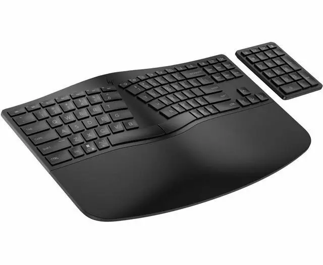 Alt view image 12 of 20 - HP 965 Ergonomic Wireless Keyboard for business