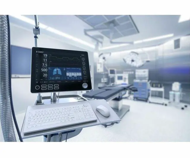 Alt view image 3 of 6 - Active Key AK-C8112 Medical Keyboard - Cable Connectivity - USB Type A Interface - 105 Key(s) - English (US) - Silicone - Membrane/Scissor Keyswitch - White