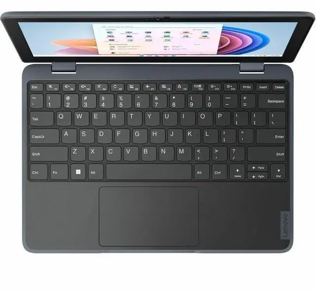 Alt view image 3 of 8 - Lenovo 100w Gen 4 11.6" Intel Processor N100 4GB Memory 128GB SSD Windows 11 Pro 82VLS09V00