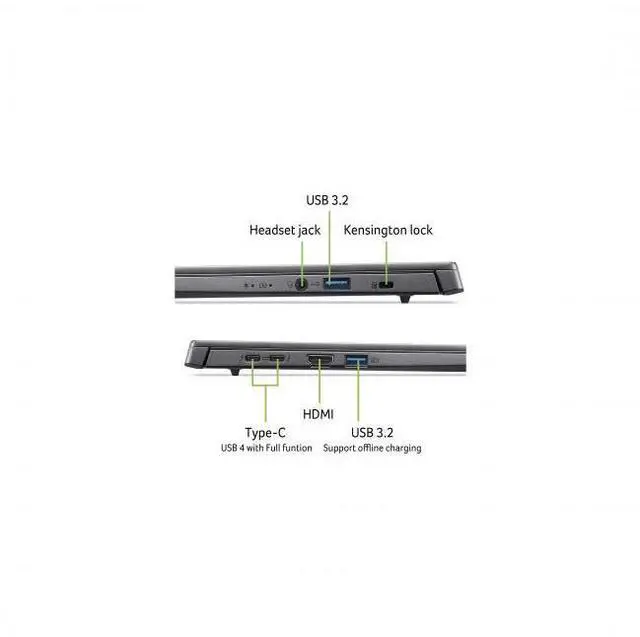 Alt view image 5 of 7 - Acer Aspire 14" WUXGA Touchscreen AI Copilot+ PC Ultra 5-226V 16GB 512GB SSD Steel Gray