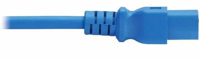 Alt view image 7 of 7 - Eaton Tripp Lite Series Power Cord, C14 to C21 - Heavy-Duty, 15A, 250V, 14 AWG, 2 ft. (0.6 m), Blue
