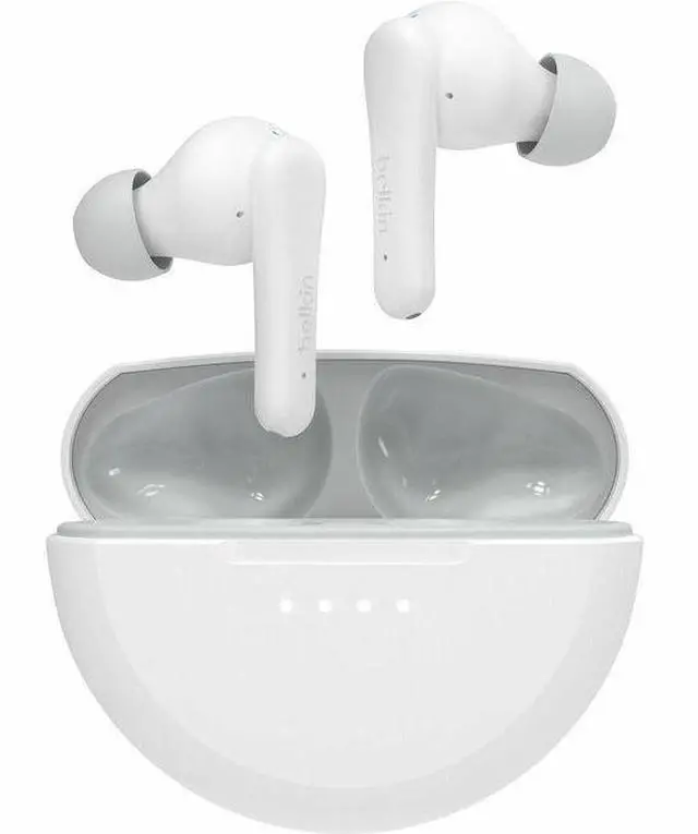 Main image of Belkin SoundForm Nano 2 True Wireless Earbuds for Kids - White