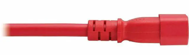 Alt view image 4 of 7 - Eaton Tripp Lite Series Power Cord, C14 to C21 - Heavy-Duty, 15A, 250V, 14 AWG, 3 ft. (0.9 m), Red