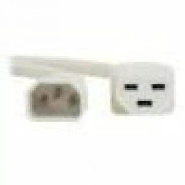 Alt view image 5 of 5 - Eaton Tripp Lite Series Power Cord, C14 to C21 - Heavy-Duty, 15A, 250V, 14 AWG, 6 ft. (1.8 m), White