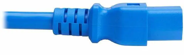 Alt view image 6 of 7 - Eaton Tripp Lite Series Power Cord, C20 to C21 - Heavy-Duty, 20A, 250V, 12 AWG, 2 ft. (0.6 m), Blue