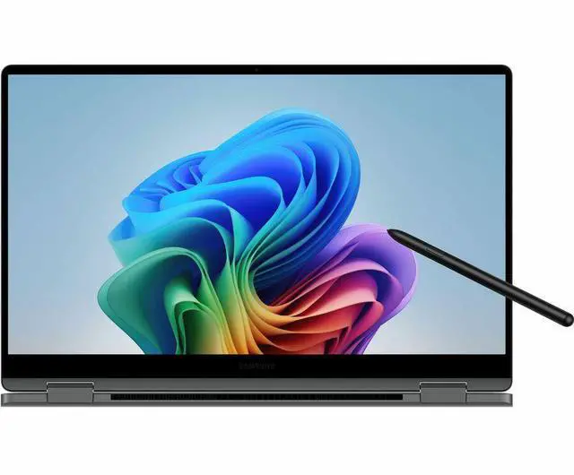 Alt view image 4 of 7 - Samsung Galaxy Book5 360 NP754QHA-KA1US 15.6" Touchscreen Convertible Copilot+ PC 2 in 1 Notebook - Full HD - Intel Core Ultra 5 226V - 16 GB - 512 GB SSD - Gray - Intel Chip - 1920 x 1080 - Inte