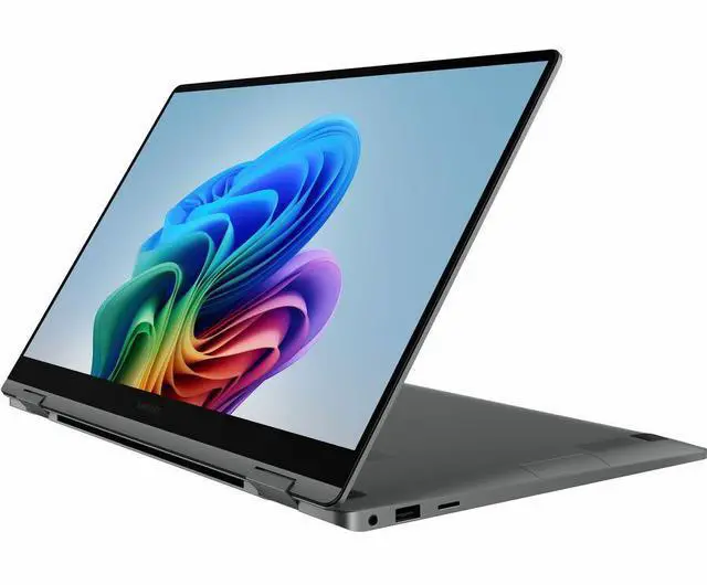 Alt view image 6 of 7 - Samsung Galaxy Book5 360 NP754QHA-KA1US 15.6" Touchscreen Convertible Copilot+ PC 2 in 1 Notebook - Full HD - Intel Core Ultra 5 226V - 16 GB - 512 GB SSD - Gray - Intel Chip - 1920 x 1080 - Inte