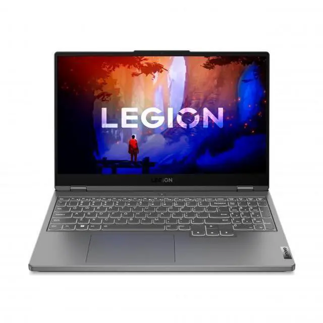 Main image of Lenovo Legion 5 15.6" 1920 x 1080 Full HD 144Hz Gaming Notebook AMD Ryzen 7 7840HS 16GB RAM 512GB SSD NVIDIA GeForce RTX 4060 8GB Storm Grey