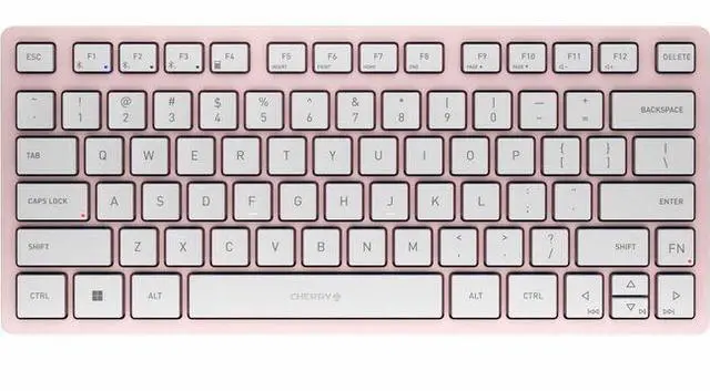 Main image of CHERRY KW 7100 Keyboard - Multi-Device, Compact, 3 Bluetooth Channels, AES-128 Encryption, Status LEDS, Abrasion-proof Key Legends