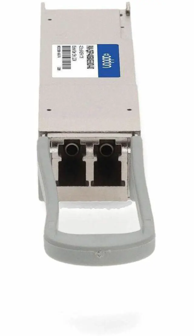 Alt view image 2 of 7 - AddOn Palo Alto QSFP+ Module - For Data Networking, Optical Network - 1 x LC 40GBase-SR Network - Optical Fiber - Multi-mode - 40 Gigabit Ethernet - 10GBase-SR - Hot-swappable - 1 - TAA Compliant