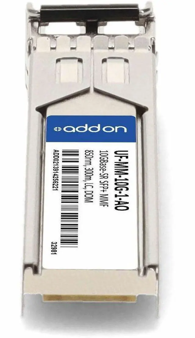 Alt view image 7 of 8 - AddOn 300m 10GBase-SR SFP+ Transceiver 2/Pack UF-MM-10G-1-AO