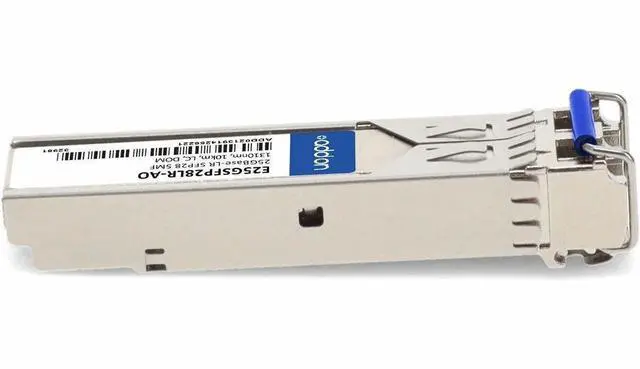 Alt view image 7 of 8 - AddOn Intel SFP28 Module - For Data Networking, Optical Network - 1 x LC 25GBase-LR Network - Optical Fiber - Single-mode - 25 Gigabit Ethernet - 25GBase-LR - Hot-swappable - 1 - TAA Compliant