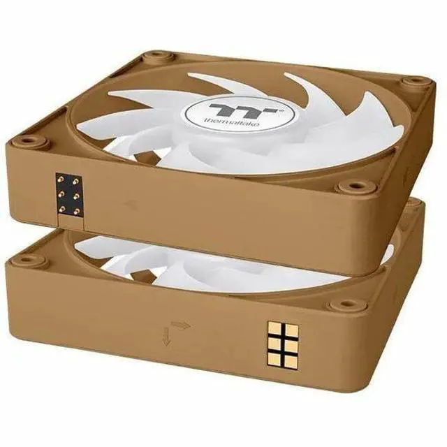 Alt view image 10 of 14 - Thermaltake CT140 EX ARGB Sync PC Cooling Fan 3 Pack, PWM 500~1800 RPM, 5V Motherboard Sync, 16.8 Million Colors 9 LEDs, MagForce 2.0 Connectors, Hydraulic Bearing, Gravel Sand, CL-F218-PL14GS-A