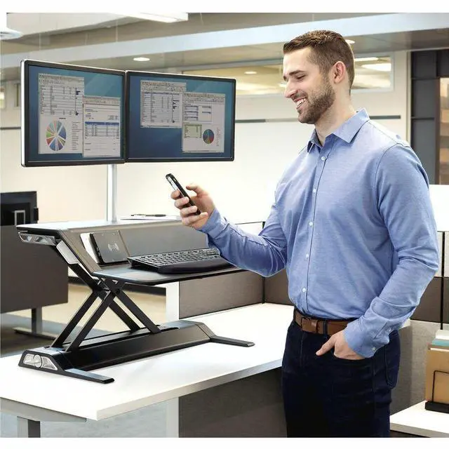 Alt view image 20 of 20 - Fellowes Lotus Adjustable Monitor Arm Up to 8042901