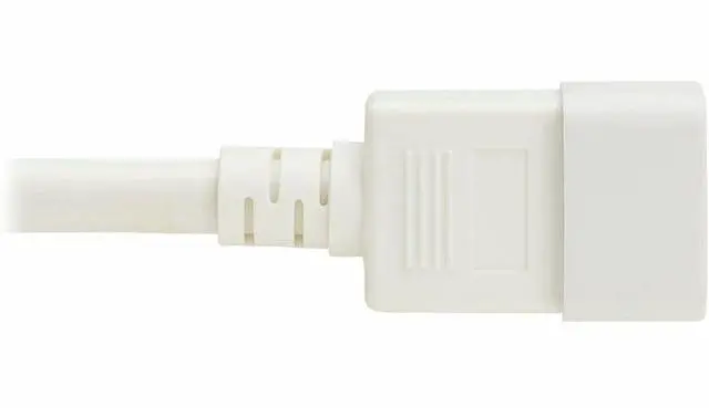 Alt view image 2 of 7 - Eaton Tripp Lite Series Power Cord, C20 to C21 - Heavy-Duty, 20A, 250V, 12 AWG, 6 ft. (1.8 m), White - For Network Switch, PDU, UPS, Switch, Server, Network Device, Rack, Blade Server, Router - 12 Gau