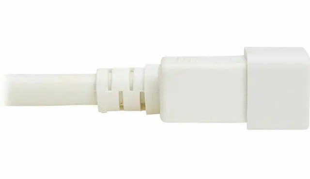 Alt view image 4 of 7 - Eaton Tripp Lite Series Power Cord, C20 to C21 - Heavy-Duty, 20A, 250V, 12 AWG, 6 ft. (1.8 m), White - For Network Switch, PDU, UPS, Switch, Server, Network Device, Rack, Blade Server, Router - 12 Gau
