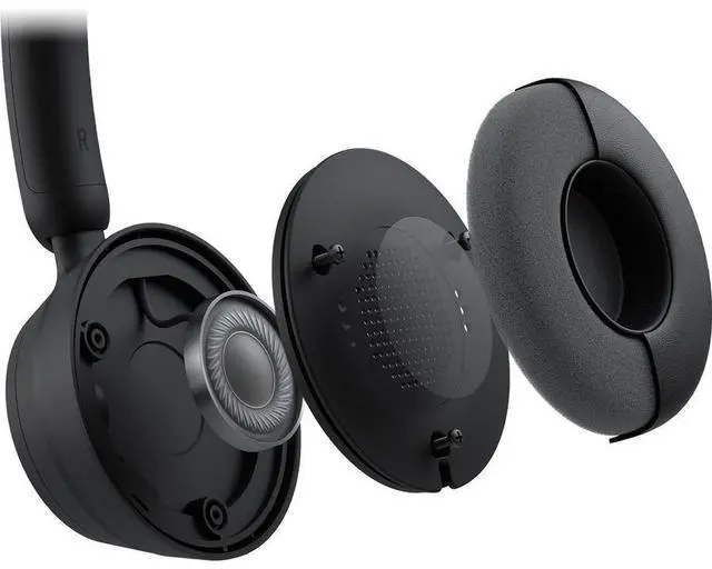 Alt view image 3 of 7 - Microsoft Modern USB Headset - Stereo - USB Type C - Wired - On-ear - Binaural - Ear-cup - Noise Reduction Microphone - Black