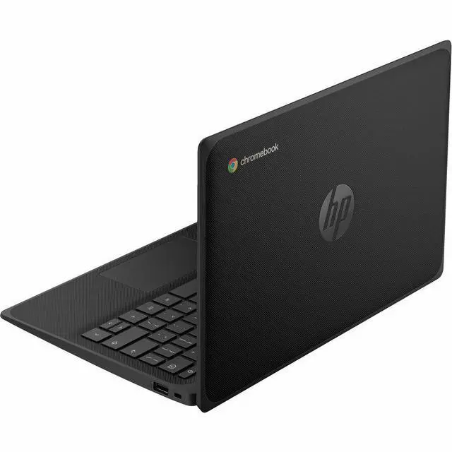 Alt view image 7 of 7 - HP Fortis G1m 11.6" Touchscreen Rugged Clamshell Chromebook - HD - Octa-core (ARM Cortex A76 + Cortex A55) - 8 GB - 64 GB Flash Memory - English Keyboard - Jet Black - MediaTek Kompanio 520 Chip