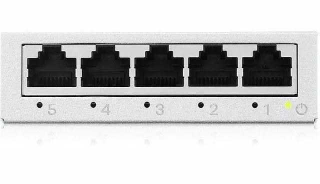 Alt view image 2 of 7 - ZYXEL GS-105B v5 Ethernet Switch GS105BV5