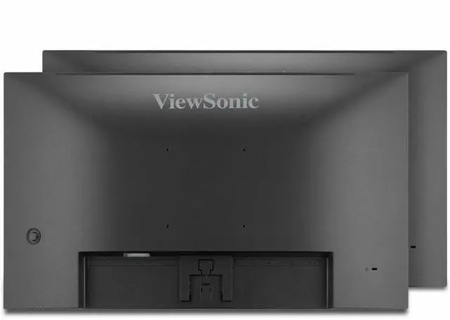 Alt view image 9 of 16 - ViewSonic VA2456A-MHD_H2 Dual Monitor Pack Head-Only 1080p IPS Frameless Monitors with 120Hz, Eye Care, VESA Mountable, HDMI, DisplayPort, and VGA Inputs for Home and Office