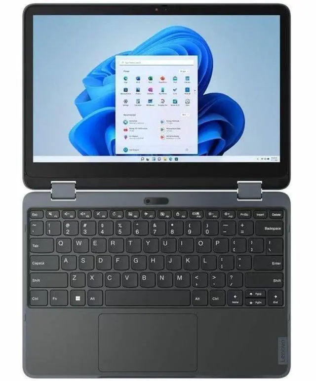 Alt view image 2 of 12 - Lenovo 300w Yoga Gen 4 11.6" Touch Screen Intel Processor N200 8GB Memory 128 GB SSD Windows 11 Pro 82VM0018US