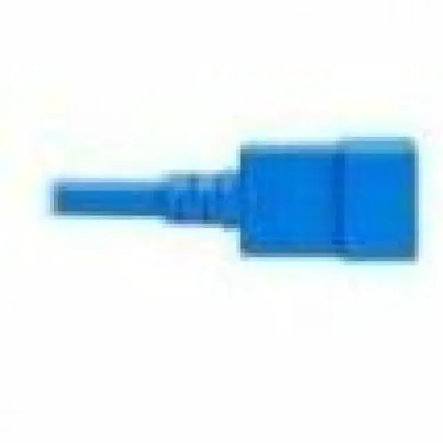 Alt view image 4 of 5 - Eaton Tripp Lite Series Power Cord, C20 to C21 - Heavy-Duty, 20A, 250V, 12 AWG, 5 ft. (1.5 m), Blue - For Network Switch, PDU, UPS, Switch, Server, Network Device, Rack, Blade Server, Router - 12 Gaug
