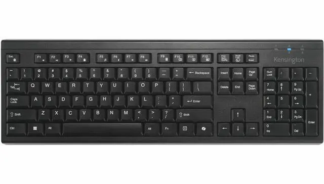 Alt view image 3 of 14 - Kensington KB270 EQ Rechargeable AI keyboard with Copilot Key