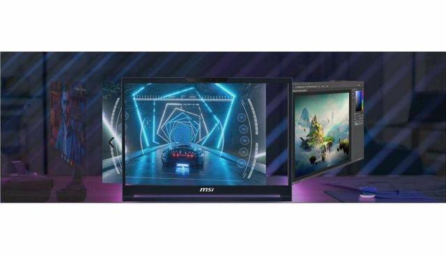 Alt view image 2 of 7 - MSI Stealth 14 AI Studio A1V Stealth 14 AI Studio A1VFG-068US 14" Gaming Notebook - Full HD Plus - Intel Core Ultra 7 155H - 16 GB - 1 TB SSD - Star Blue - Intel Chip - 1920 x 1200 - Windows 11 H