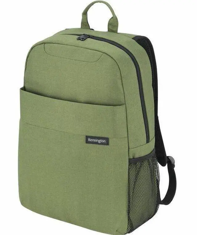 Main image of Kensington Simply Portable Lite Carrying Case (Backpack) for 16" Notebook - Green - Water Resistant - Shoulder Strap - 17.7" Height x 13.8" Width x 3.9" Depth