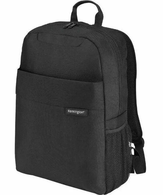 Main image of Kensington Simply Portable Lite Carrying Case (Backpack) for 16" Notebook - Black - Water Resistant - Shoulder Strap - 17.7" Height x 13.8" Width x 4.5" Depth
