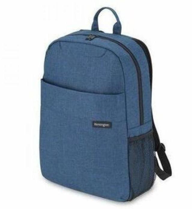 Main image of Kensington Simply Portable Lite Carrying Case (Backpack) for 16" - Navy Blue - Water Resistant, Strain Resistant - Polyester, Mesh Fabric Body - Shoulder Strap, Handle