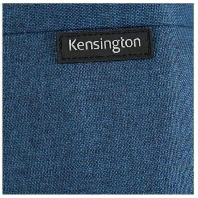 Alt view image 4 of 12 - Kensington Simply Portable Lite Carrying Case (Backpack) for 16" - Navy Blue - Water Resistant, Strain Resistant - Polyester, Mesh Fabric Body - Shoulder Strap, Handle