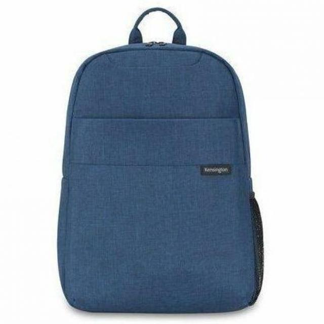 Alt view image 7 of 12 - Kensington Simply Portable Lite Carrying Case (Backpack) for 16" - Navy Blue - Water Resistant, Strain Resistant - Polyester, Mesh Fabric Body - Shoulder Strap, Handle