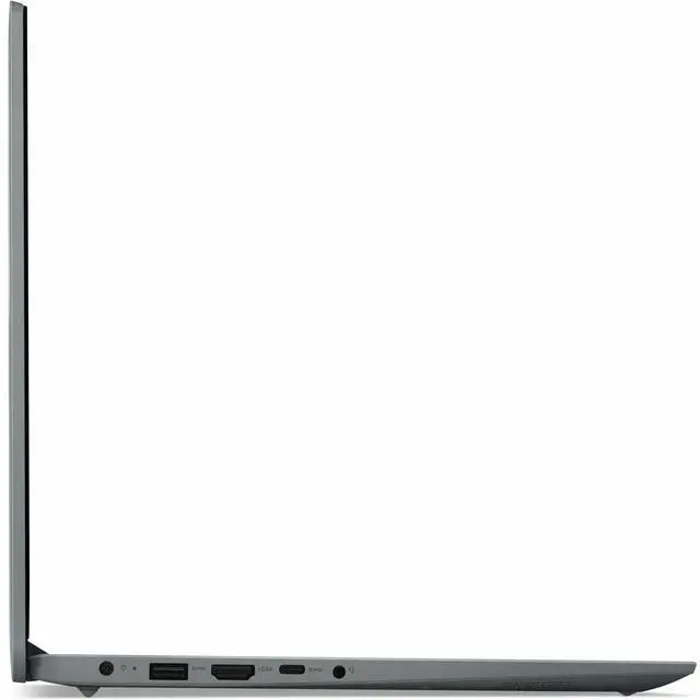 Alt view image 3 of 7 - Lenovo IdeaPad 1 15AMN7 82VG00VNUS 15.6" Notebook - Full HD - AMD Ryzen 5 7520U - 8 GB - 512 GB SSD - English (US) Keyboard - Cloud Gray - AMD Chip - 1920 x 1080 - Windows 11 Home - AMD Radeon 610M