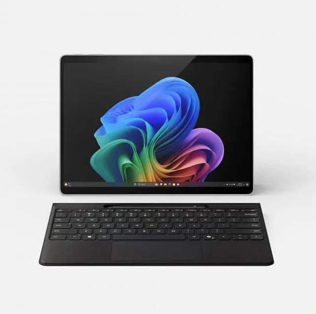 Alt view image 4 of 7 - Microsoft Surface Pro Copilot+ PC Touchscreen 13" LCD Snapdragon X Plus Processor 16GB RAM 256GB SSD (11th Edition) Platinum + Microsoft Surface Pro Keyboard for Pro (11th Edition), Pro 9, and Pr