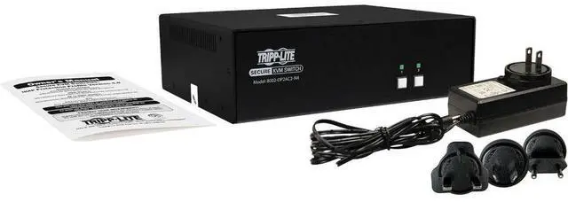 Alt view image 5 of 10 - Tripp Lite by Eaton Secure KVM Switch, 2-Port, Dual Head, DP to DP, 4K, TAA