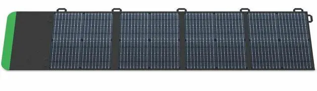Alt view image 2 of 2 - Schneider OffGrid Portable Solar Panel, 100W - 15.2" Width x 2.2" Height x 16.5" Length - Black, Green - 1 Piece